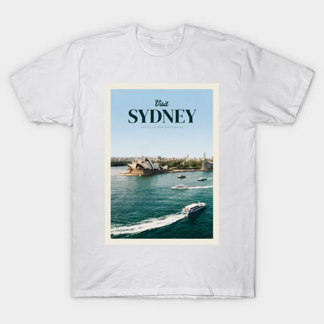 Visit Sydney T-Shirt by Mercury Club